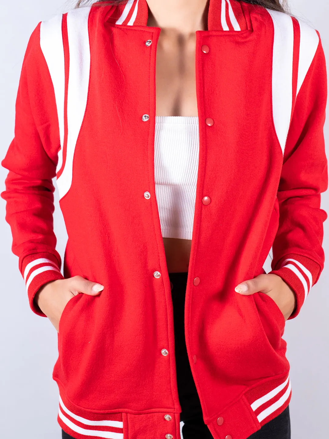 Red Varsity Jacket