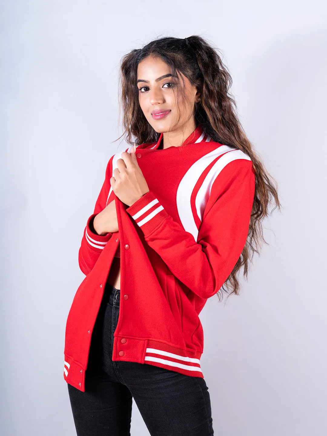 Red Varsity Jacket