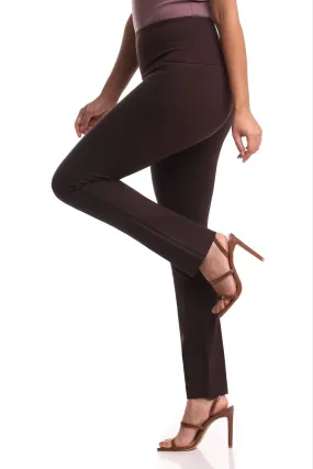 Rekucci Secret Figure Slim Leg Pant with Wide Waist