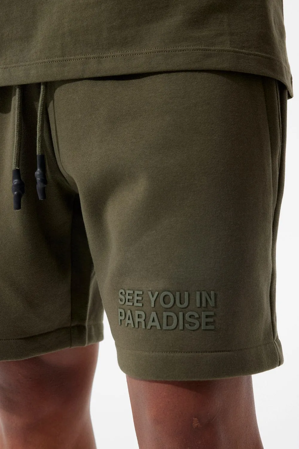 Retro - Paradise Tonal Shorts (Olive)