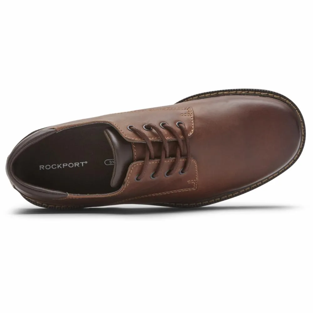 Rockport Men MAIN ROUTE NORTHFIELD DARK TAN/LEATHER