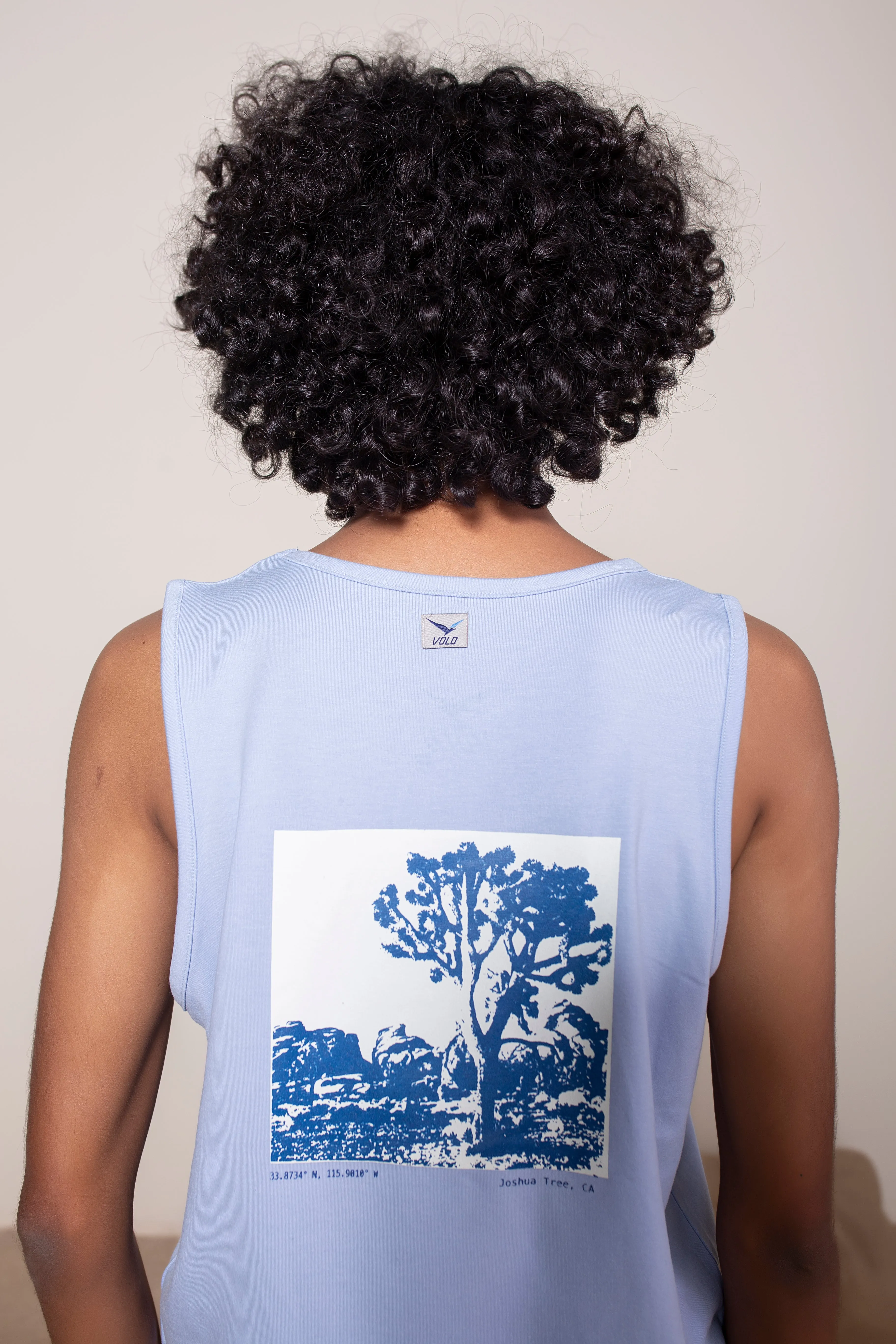 Solo Bamboo Tank Sky Blue Joshua Tree 2.0