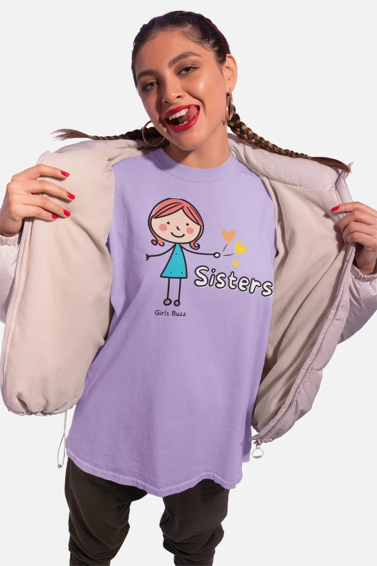 Soul Sisters BFF Combo Oversized Tee - 2