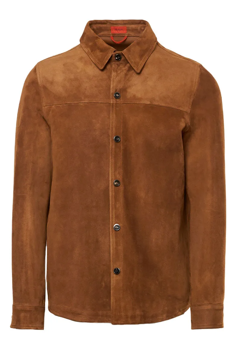 Suede Overshirt