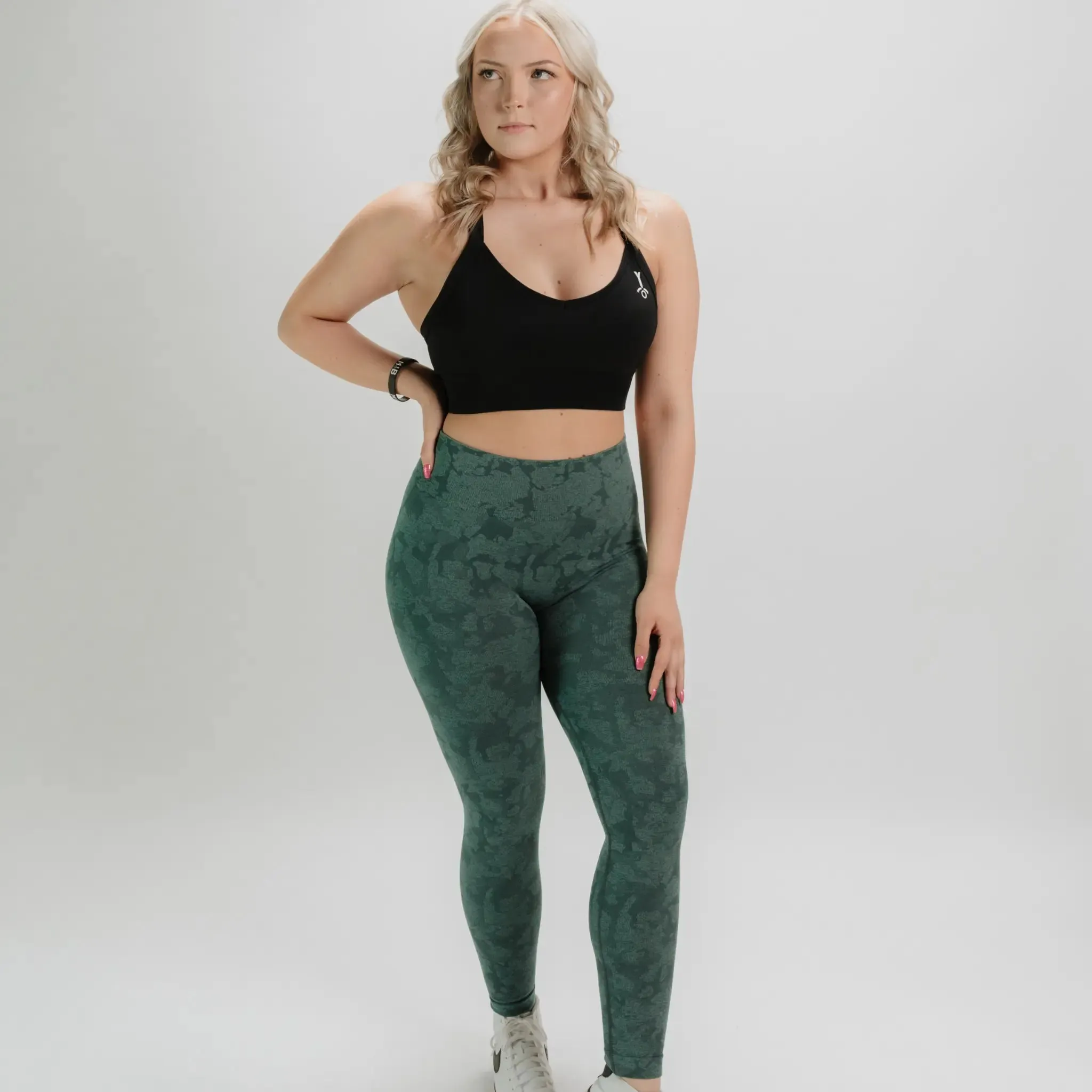 SYNERGY SCRUNCH CAMO LEGGINGS