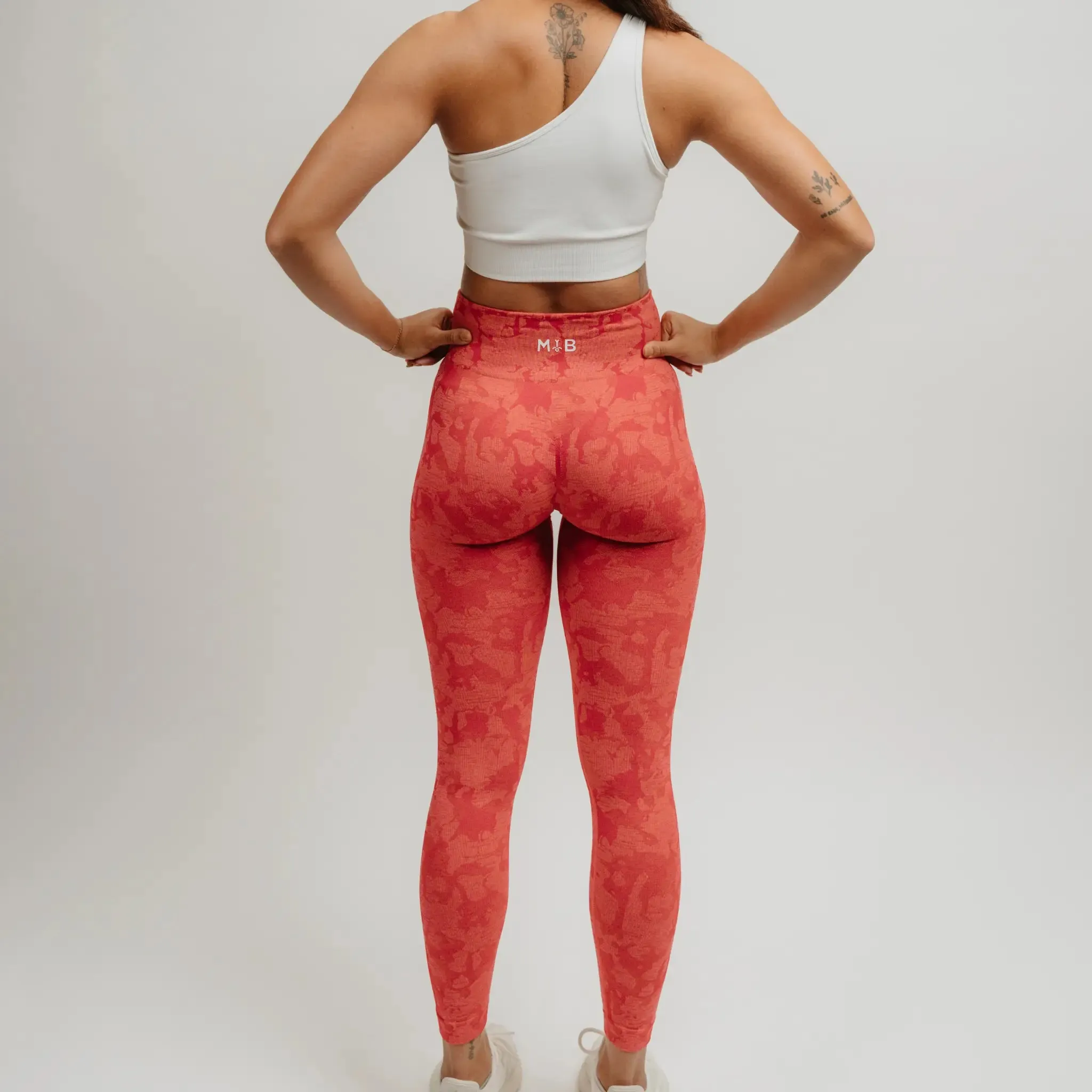 SYNERGY SCRUNCH CAMO LEGGINGS