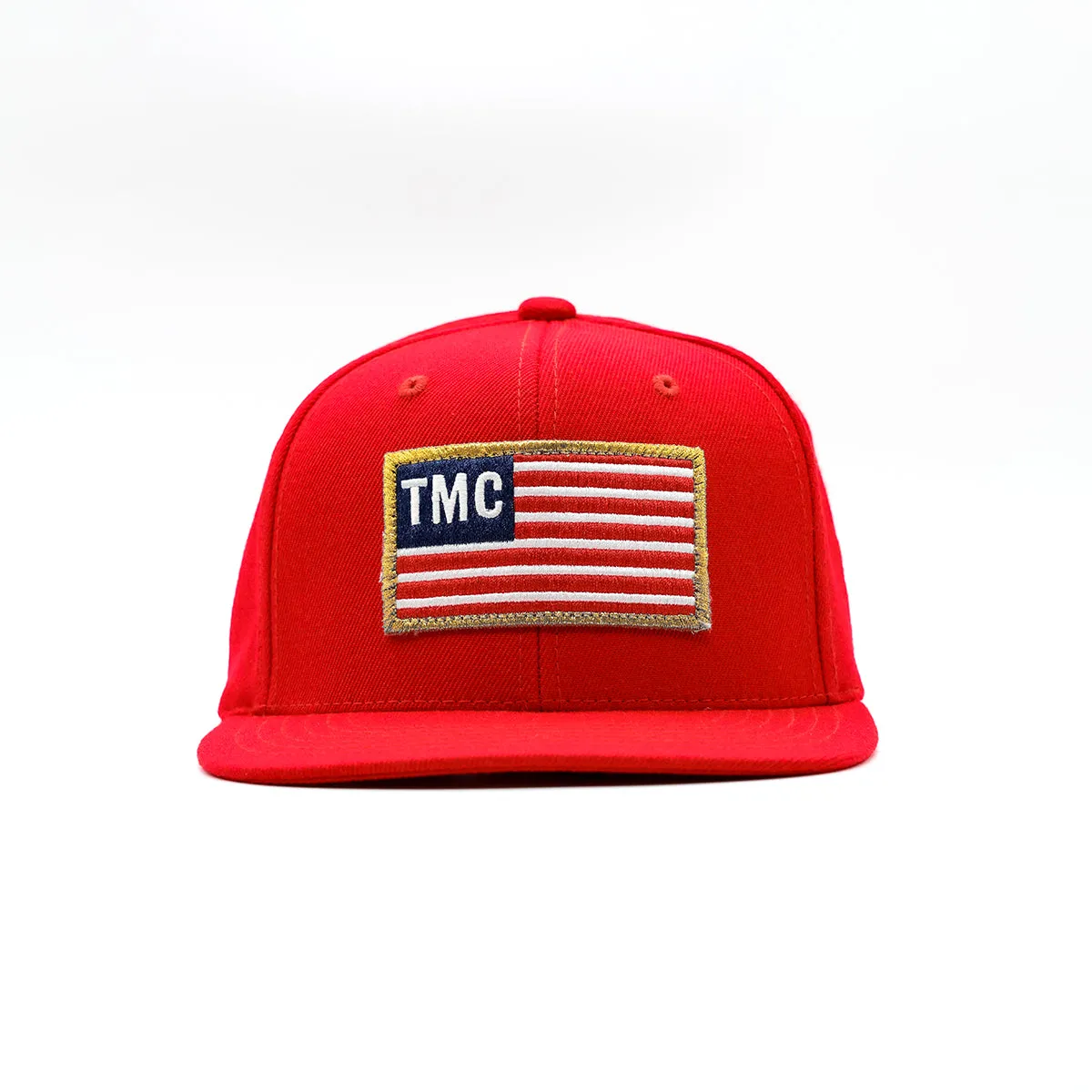 TMC Flag Patch Limited Edition Snapback - Red/Red/White