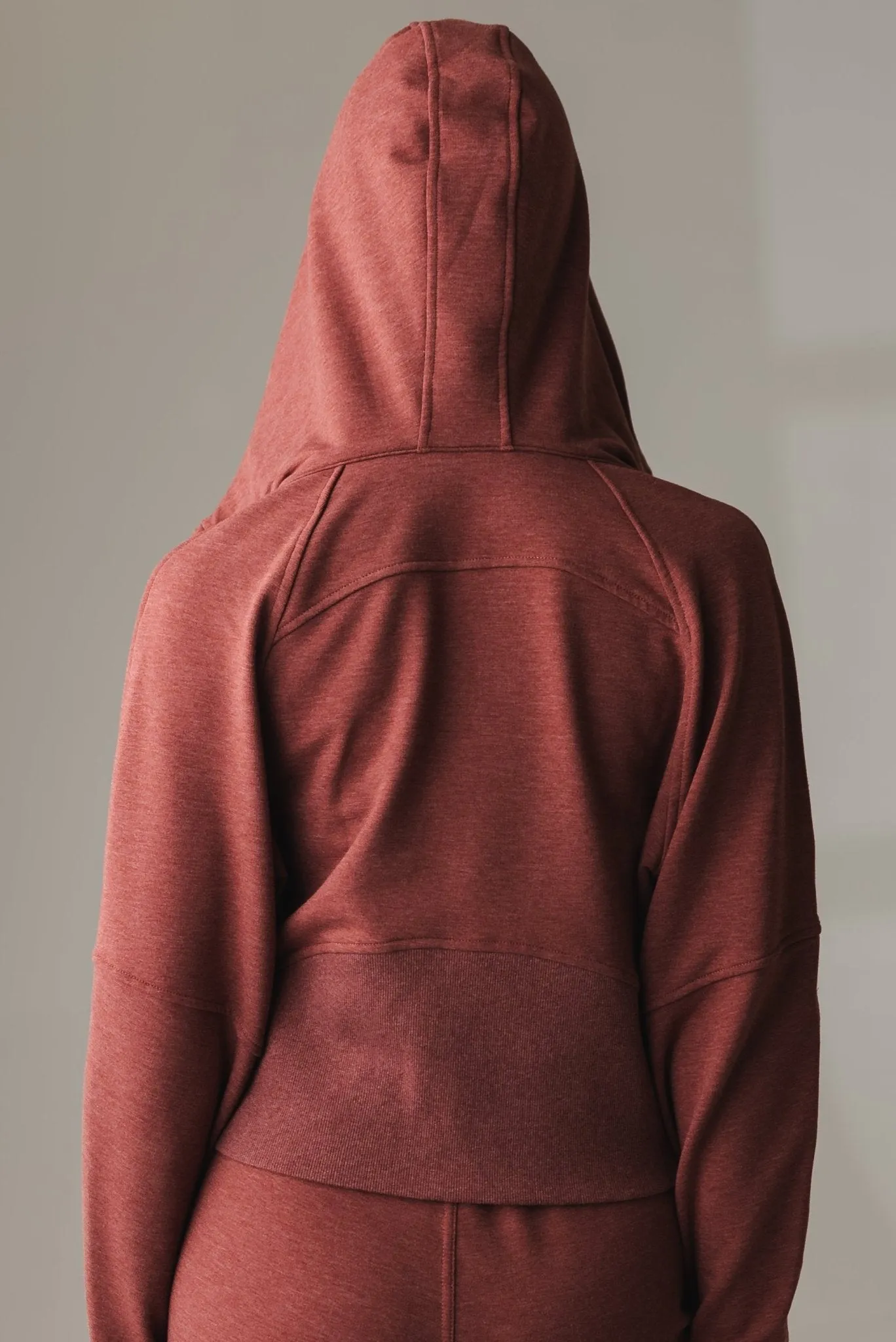 Vitality Studio Zip - Rosewood Marl