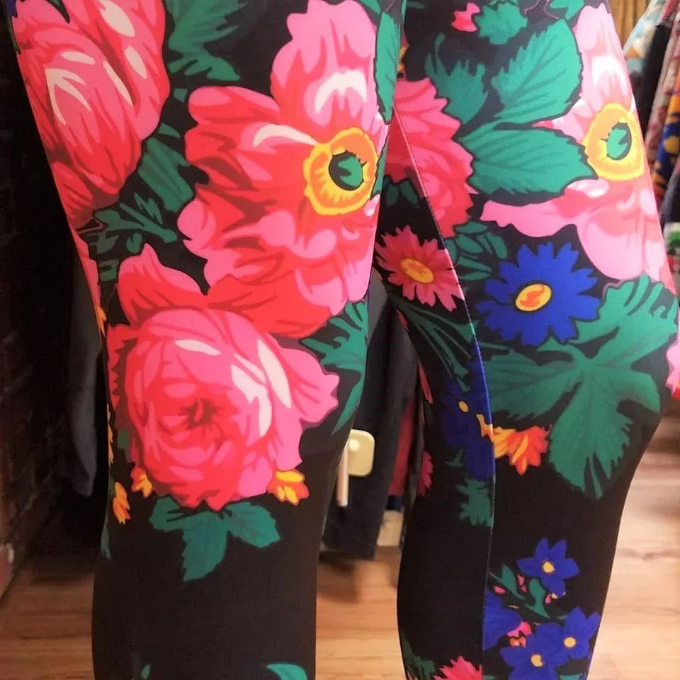 Women's Floral Leggings