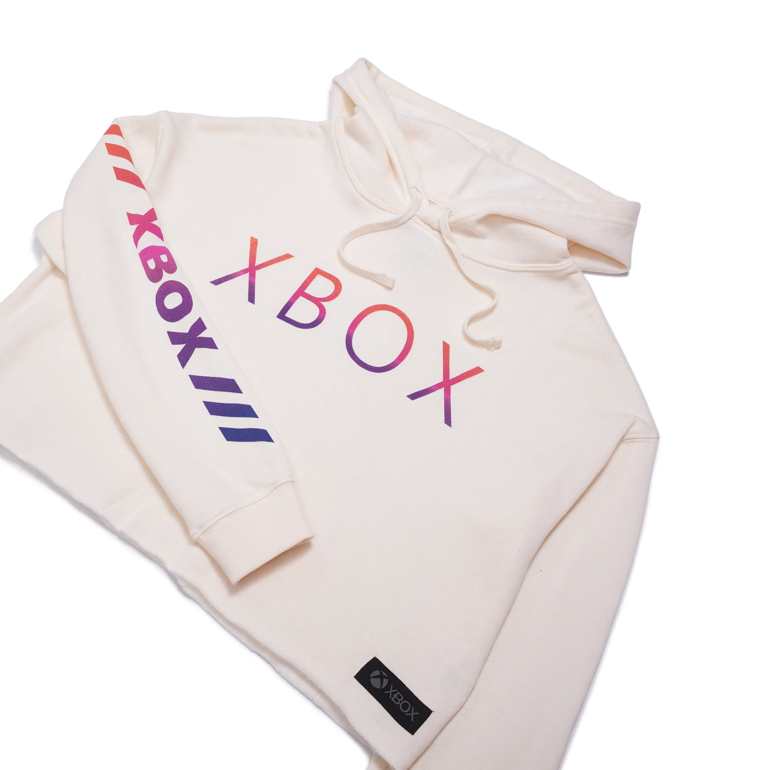 Xbox Sunset Cream Women's Crop Hoodie