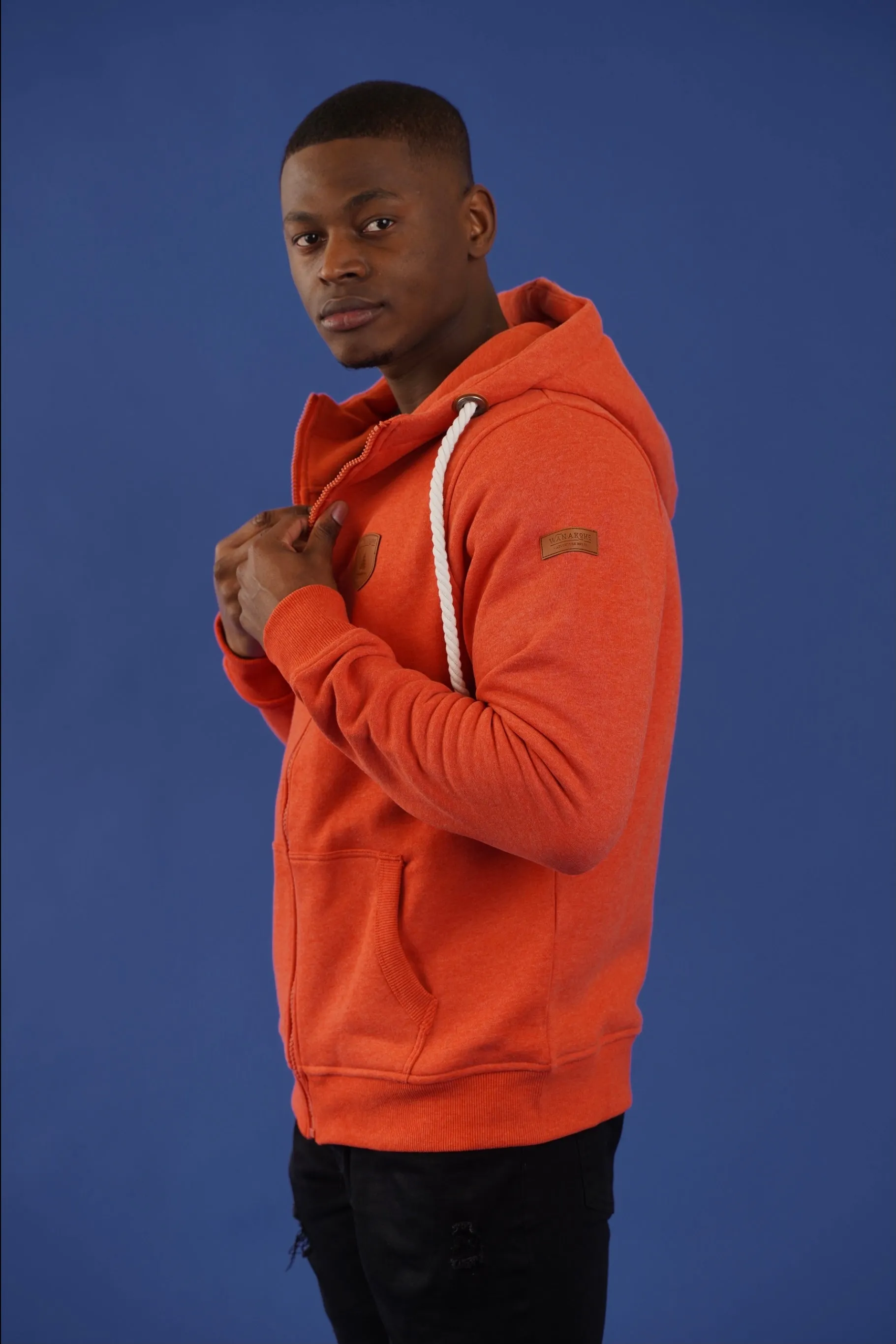 Zeus Orange Hoodie